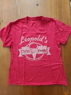 Leopold's Tutti Frutti Red Graphic Tee